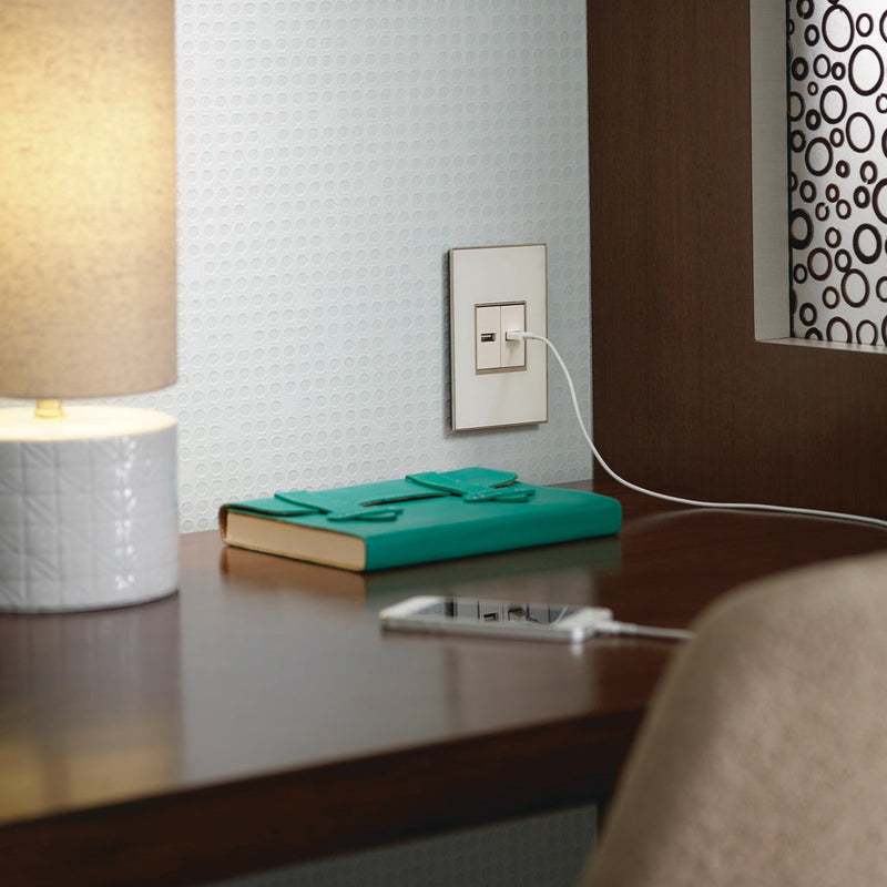 Adorne USB Outlet Half Size by Legrand | OVERSTOCK