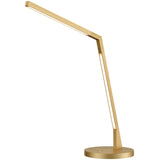 Miter LED Table Lamp By Kuzco, Finish: Gold