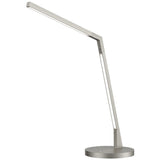 Miter LED Table Lamp By Kuzco, Finish: Nickel