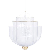 Small Brass Meshmatics Suspension by Moooi