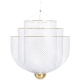 Small Brass Meshmatics Suspension by Moooi