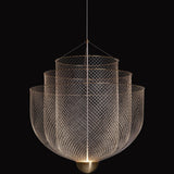Small Brass Meshmatics Suspension by Moooi
