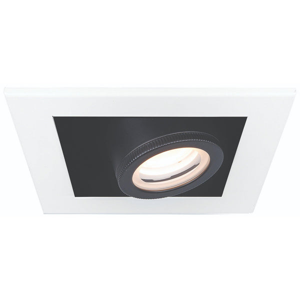 White/Black Silo Multiples 1 Light Trimmed Recessed Light by W.A.C. Lighting