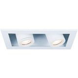 White/White Silo Multiples 2 Light Trimmed Recessed Light by W.A.C. Lighting