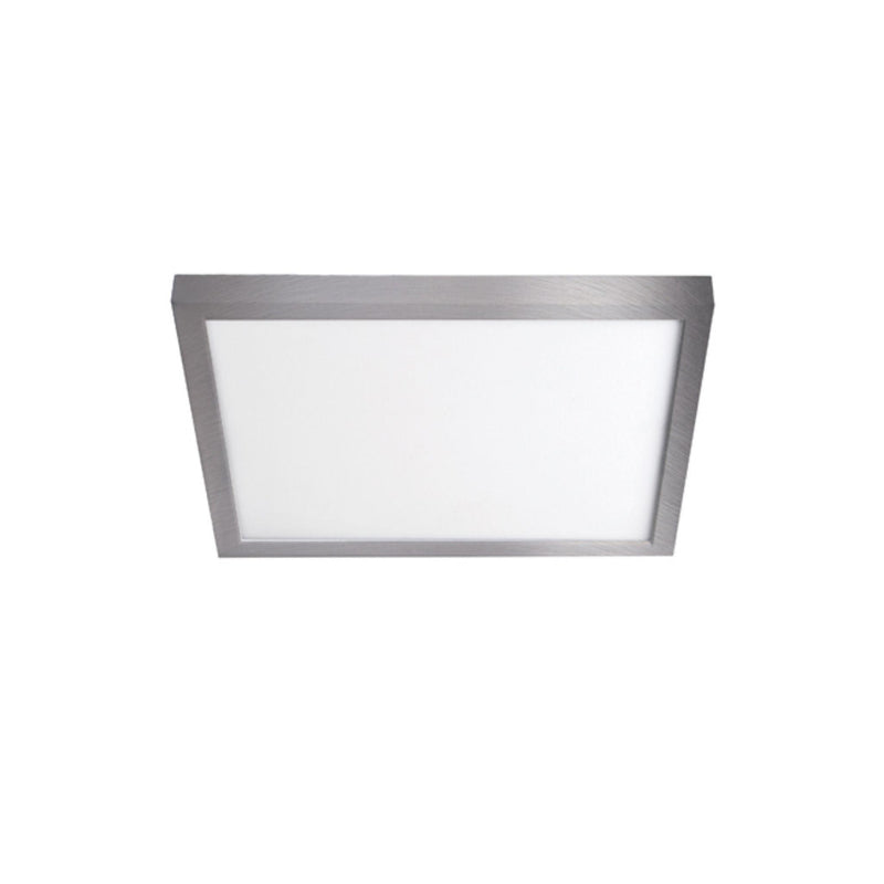 7″/11" Square Ceiling and Wall Mount by W.A.C. Lighting, Color: Brushed Nickel, Color Temperature: 3000K, Size: Medium | Casa Di Luce Lighting