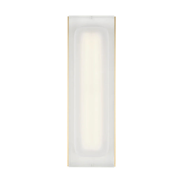 Milley Wall Light By Visual Comfort Model, Finish: Natural Brass, Size: Small