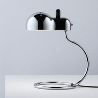 Minitopo Tabl Lamp By Stilnovo, Finish: Nero Cromo