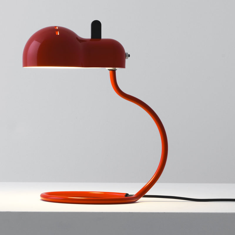 Minitopo Tabl Lamp By Stilnovo, Finish: Red