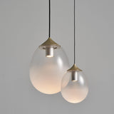 Mist LED Pendant By Seed, Finish: Champagne Gold, Size: Small / Medium