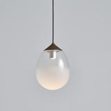 Mist LED Pendant By Seed, Finish:Pearl Cocoa