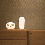 Gold Noot Noot (Penguin) Pet Table Lamp by Moooi