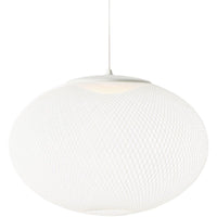 White NR2 Medium Suspension by Moooi
