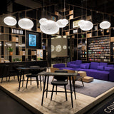 White NR2 Medium Suspension by Moooi
