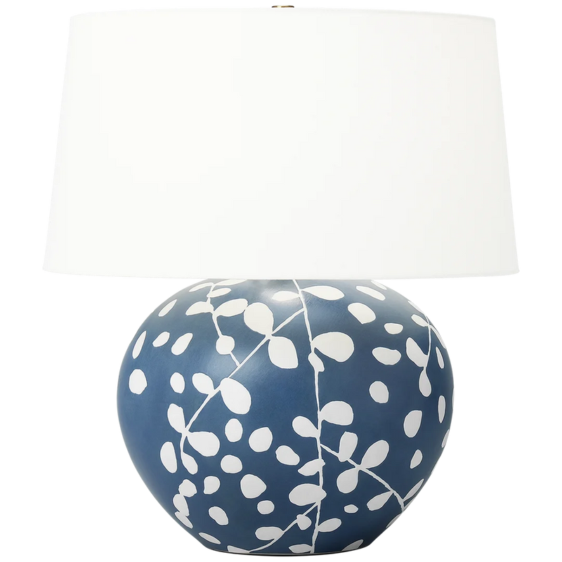 Nan Table Lamp By Hable-Matte Navy Blue