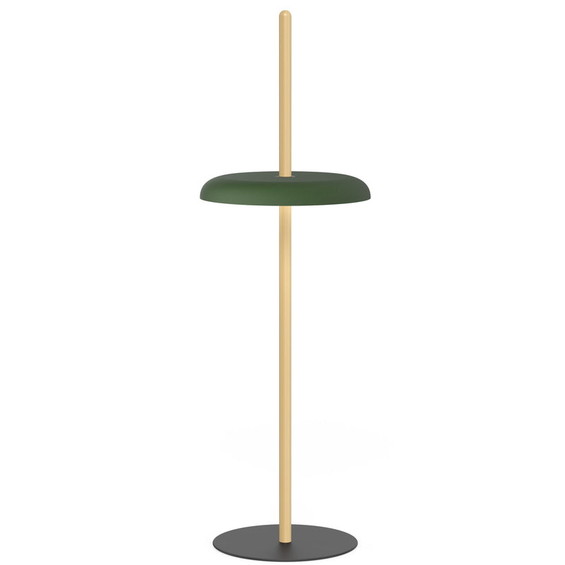 Nivel Floor Lamp By Pablo, Finish: Oak, Color: Forest