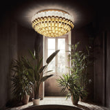 Gold Large Odeon Ceiling Light by Slamp