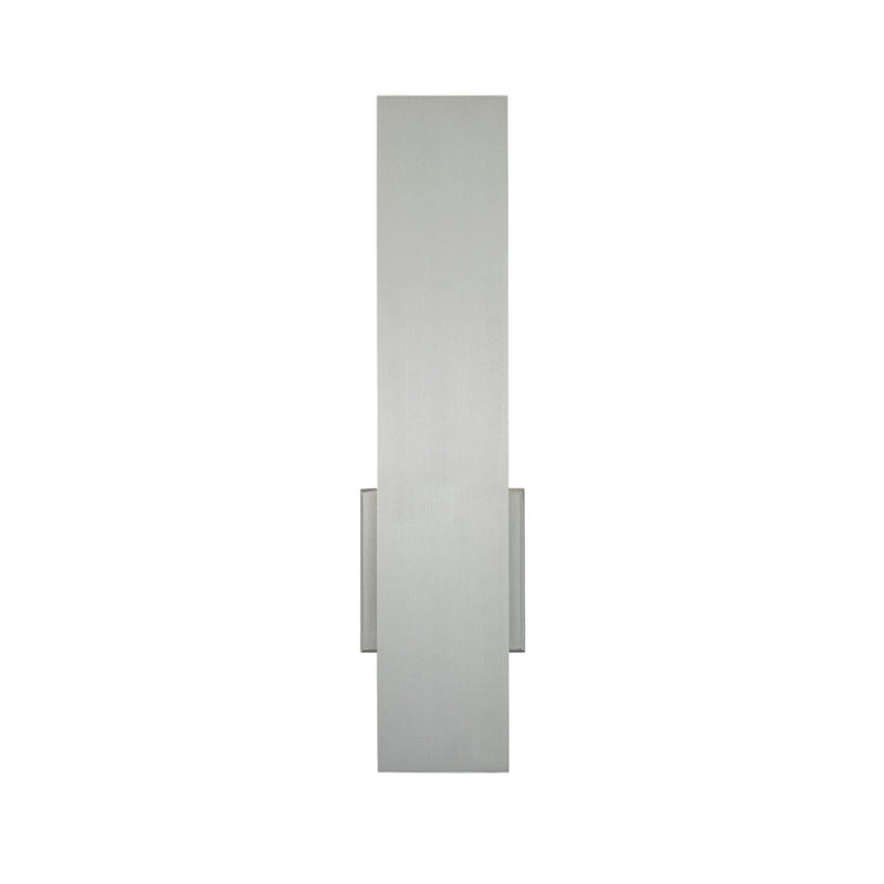 Stag Outdoor Wall Sconce Brushed Aluminum