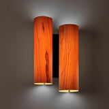 Black Note Duplet LED Wall Sconce by LZF