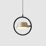 Olo Ring Pendant By Seed, Finish: Champagne Gold