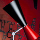 Black-Red Parliament Floor Lamp by Nemo