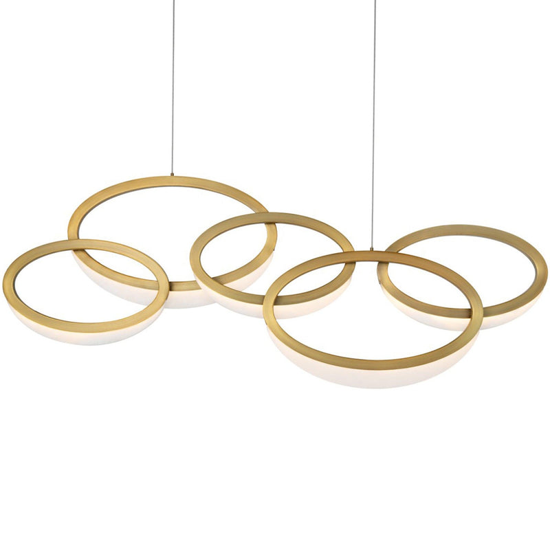 Aged Brass Orion Suspension by Modern Forms
