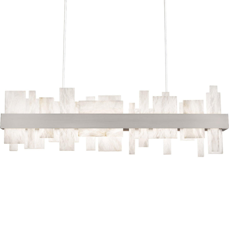 Brushed Nickel Acropolis Linear Suspension by Modern Forms