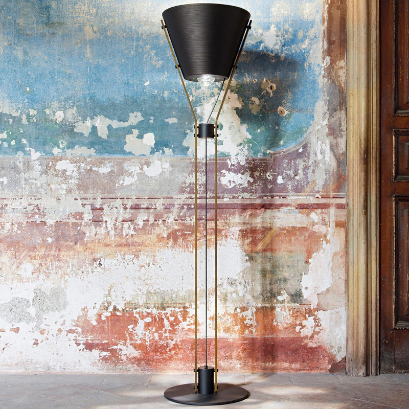 Noir Sable Maicon Floor Lamp by Fisionarte