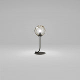 PUPPET TABLE LAMP BY VISTOSI, COLOR: SMOKY, FINISH: MATT BLACK, , | CASA DI LUCE LIGHTING