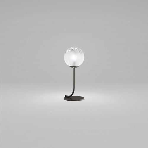 PUPPET TABLE LAMP BY VISTOSI, COLOR: WHITE, FINISH: MATT BLACK, , | CASA DI LUCE LIGHTING