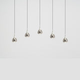 Paopao P12 Chandelier By Seed, Finish: Chrome