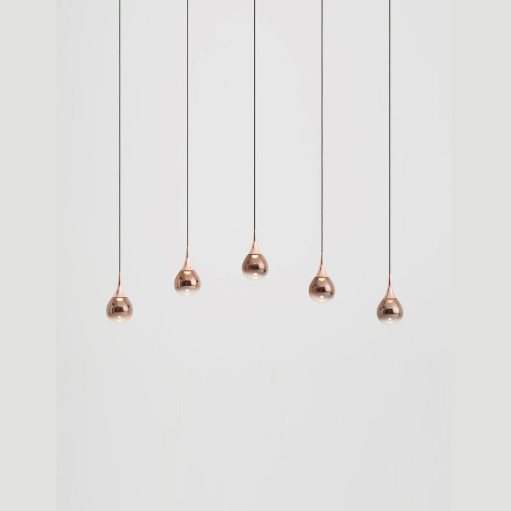 Paopao P12 Chandelier By Seed, Finish: Copper