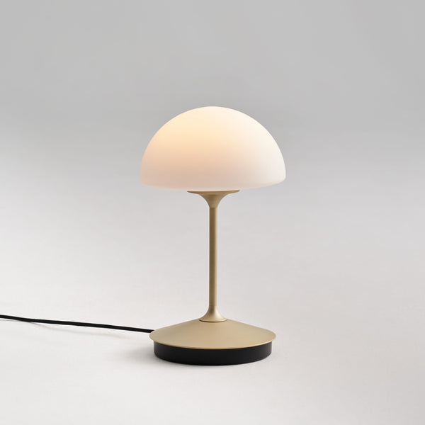 Pensee Table Lamp By Seed, Finish: Matte Opal Champagne Gold