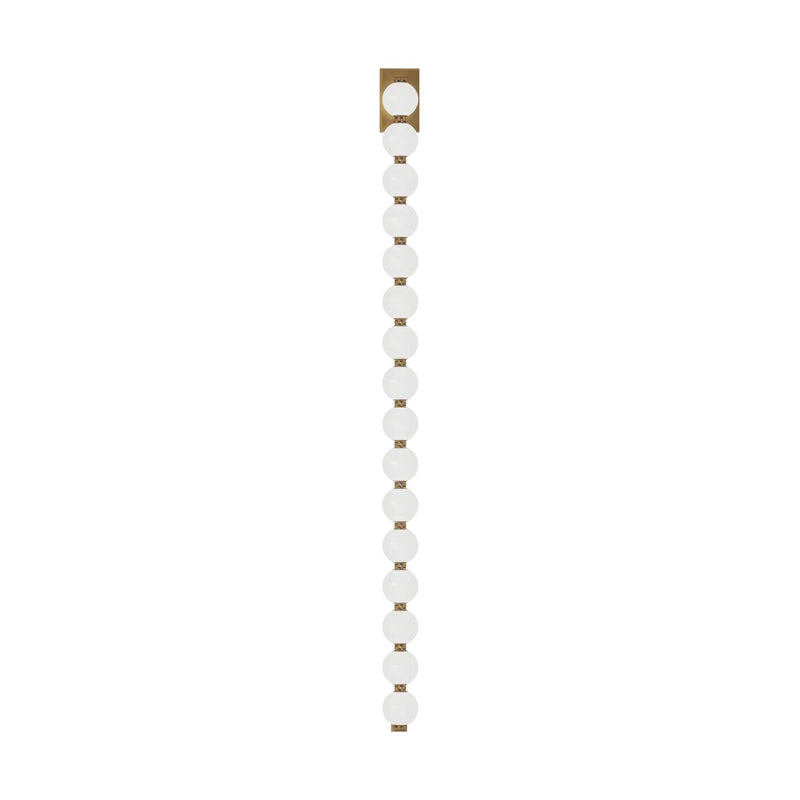 Perle Wall Sconce By Visual Comfort Model, Finish: Natural Brass, Size: X Large