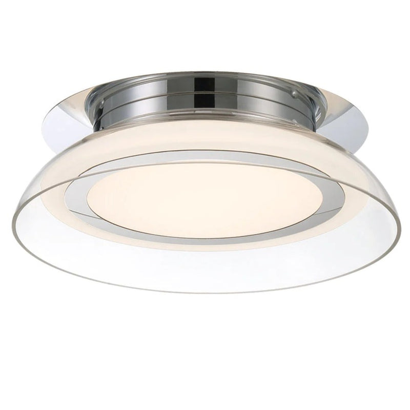 Pescara Ceiling Light By Lib & Co, Finish: Chrome, Size: Small