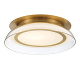 Pescara Ceiling Light By Lib & Co, Finish: Gold, Size: Large