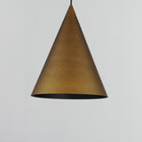 Pitch Pendant Light By ET2 Small AB Finish