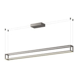 Plaza Linear Suspension By Kuzco - Brushed Nickel Suspension Large