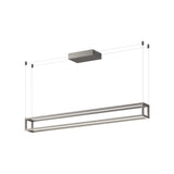 Plaza Linear Suspension By Kuzco - Brushed Nickel Suspension