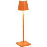 Poldina Pro Micro Battery Operated Table Lamp By Zafferano, Finish: Light Orange