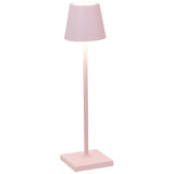 Poldina Pro Micro Battery Operated Table Lamp By Zafferano, Finish: Pink