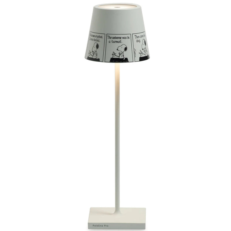 Poldina X Peanuts Battery Operated Table Lamp By Zafferano, Color: Strip