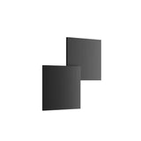 Puzzle Double Square By Lodes, Finish: Black