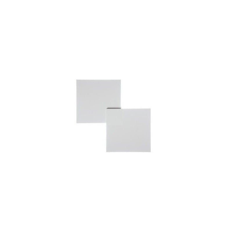 Puzzle Double Square By Lodes, Finish: White