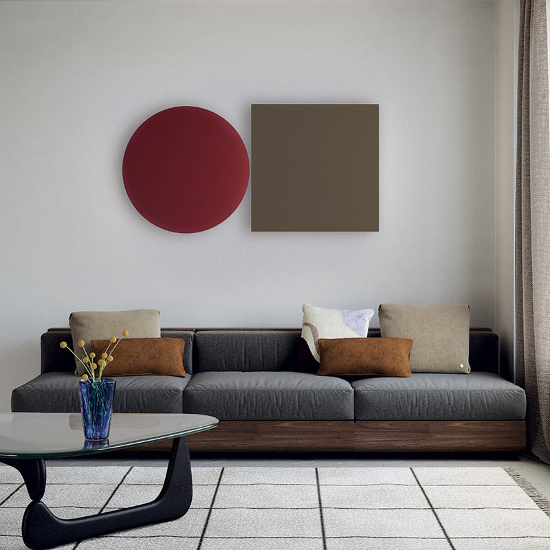 Puzzle Mega Square Wall/Ceiling Light By Lodes, Finish: Taupe