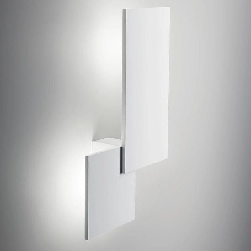Puzzle Square and Rectangle By Lodes, Finish: White