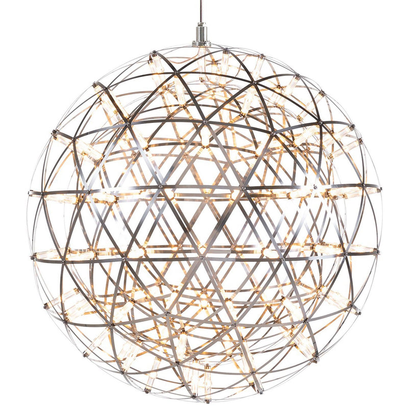 Small Stainless Steel Raimond II Suspension by Moooi