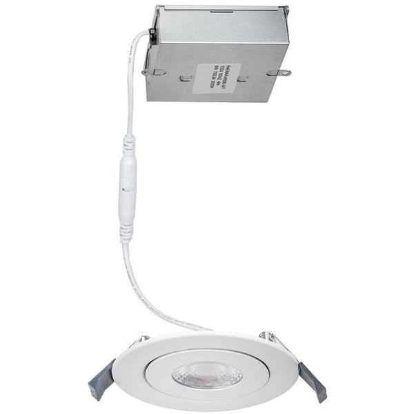 White Large Lotos 4inch and 6inch Downlight by W.A.C. Lighting