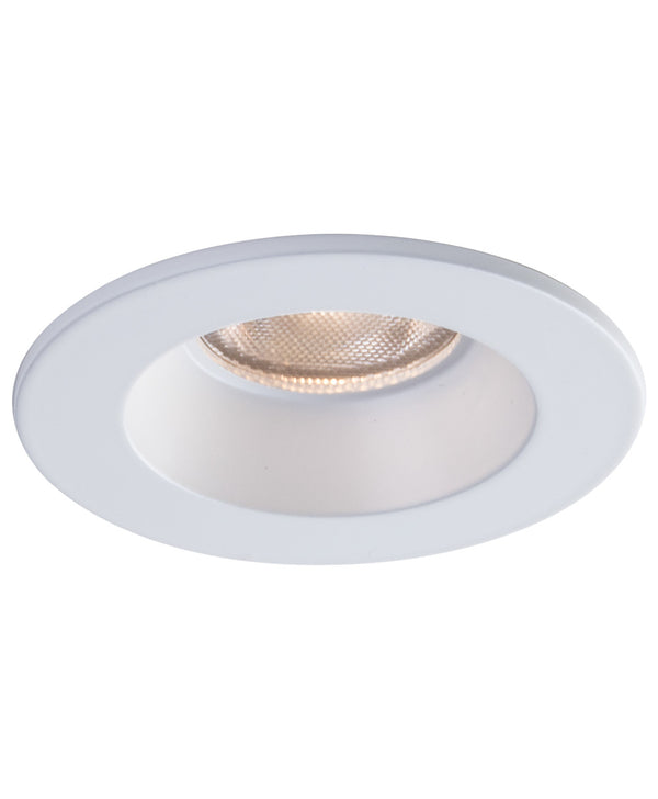 Luna 2” LED Round Fixed Color Selectable Recessed Fixture - White