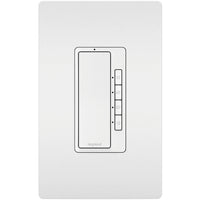 White Radiant 4-Button Digital Timer by Legrand Radiant