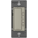 Nickel Radiant 4-Button Digital Timer by Legrand Radiant